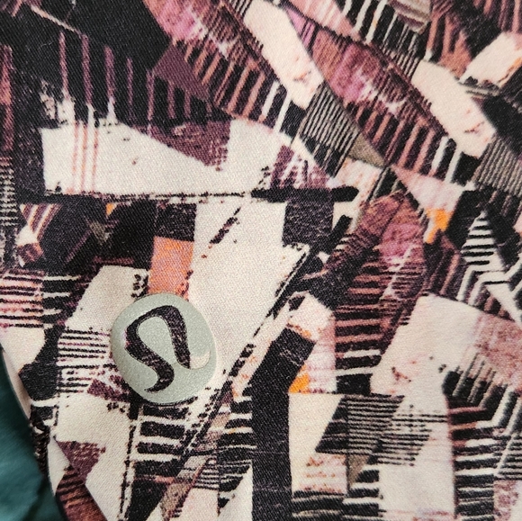 Lululemon Fast and Free Tight II 25" *Non-Reflective Nulux Kaleidoscopic Pink - Picture 10 of 10